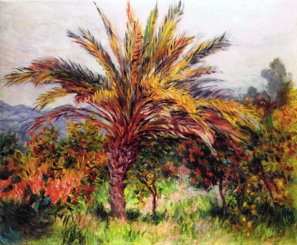 Claude Monet Bordighera Palmier 800