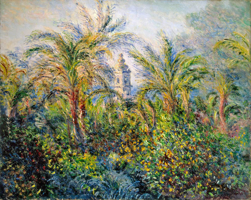 Claude Monet Jardin Bordighera impression matin 1884 Hermitage 800
